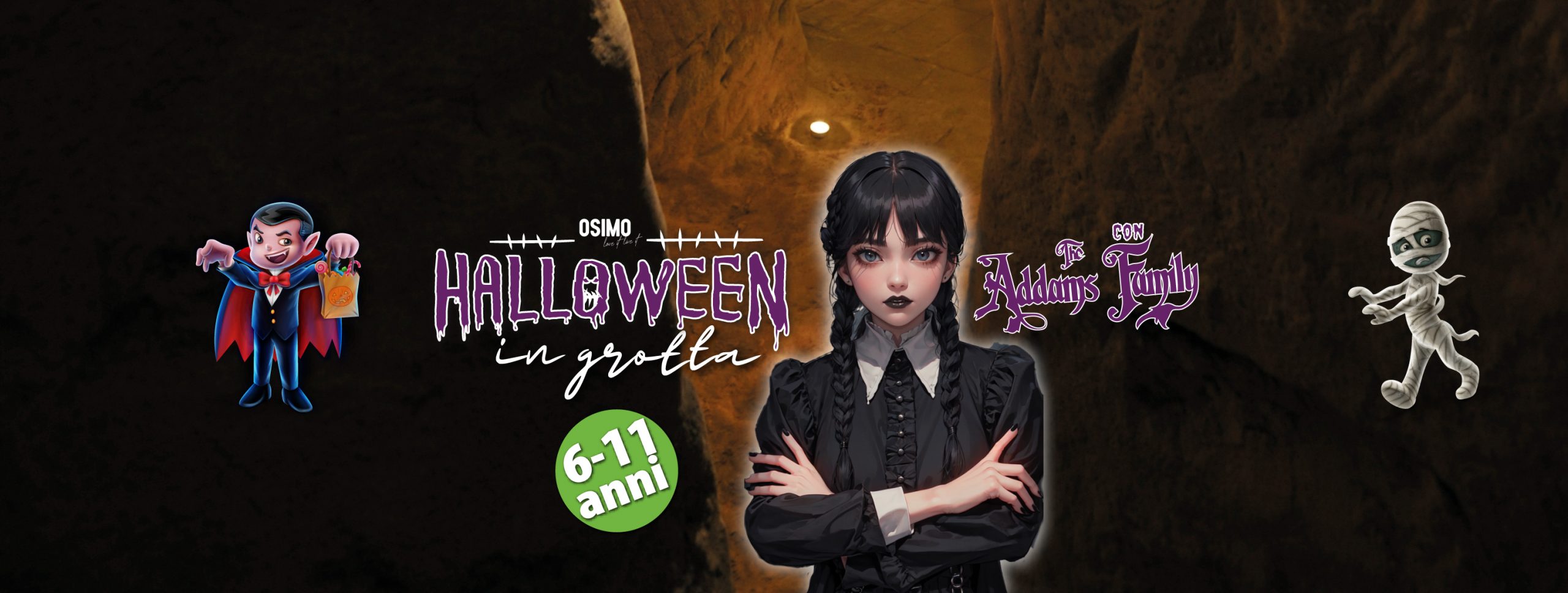 Al momento stai visualizzando HALLOWEEN IN GROTTA (6-11 anni) – 31 ottobre